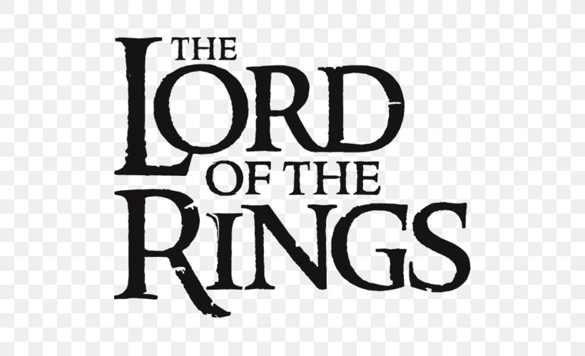 The Lord Of The Rings Logo Brand Sticker Text, PNG, 500x500px, Watercolor, Cartoon, Flower, Frame, Heart Download Free