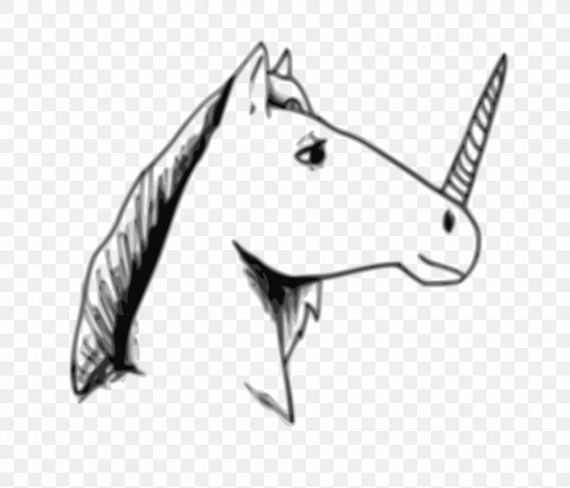 Unicorn Royalty-free Clip Art, PNG, 958x821px, Unicorn, Artwork, Black, Black And White, Carnivoran Download Free
