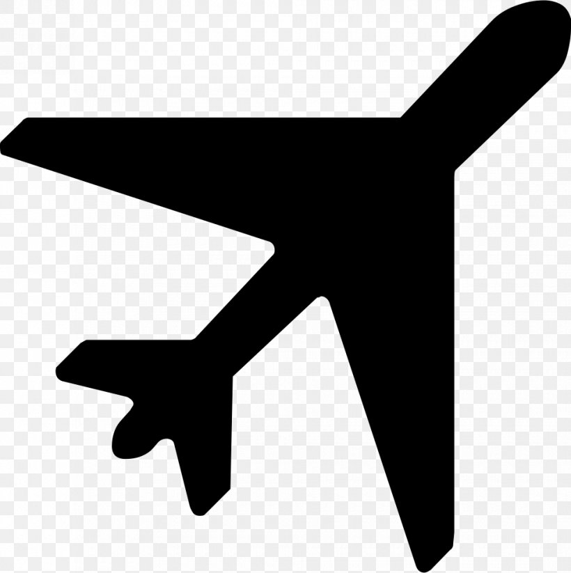 Airplane Flight Clip Art, PNG, 980x984px, Airplane, Air Travel, Aircraft, Black And White, Flight Download Free