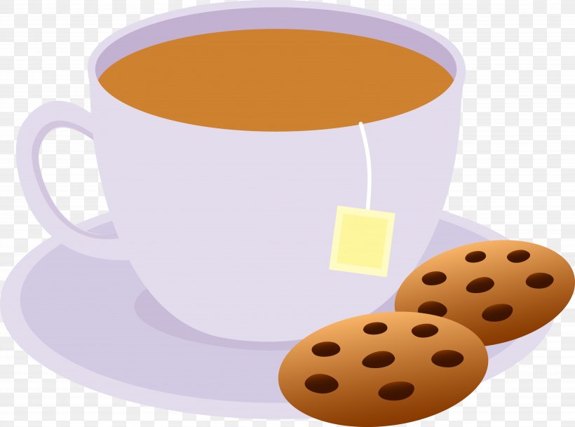 Coffee Cup Tea Clip Art, PNG, 4908x3648px, Coffee Cup, Baked Goods, Biscuit, Biscuits, Caffeine Download Free