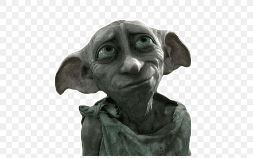 Dobby The House Elf Harry Potter Hermione Granger Ron Weasley Severus Snape, PNG, 512x512px, Dobby The House Elf, Art, Blackandwhite, Character, Elf Download Free