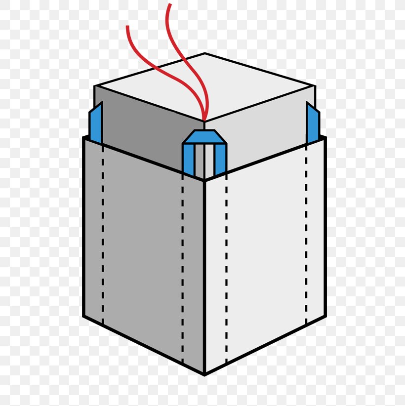 Flexible Intermediate Bulk Container Bulk Cargo Bag Bulk Box, PNG, 580x822px, Bulk Cargo, Area, Bag, Bulk Box, Container Download Free