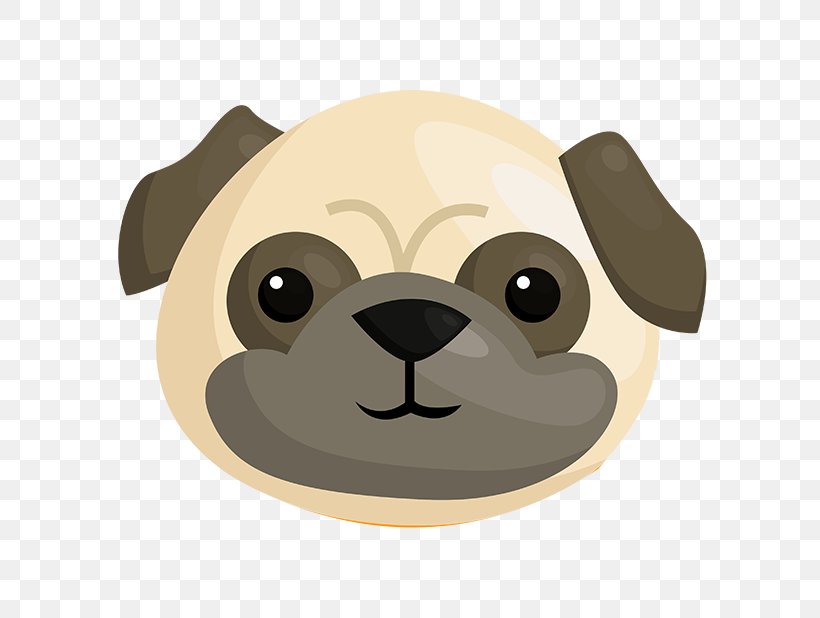Pug Puppy Clip Art, PNG, 618x618px, Pug, Carnivoran, Cuteness, Dog, Dog Breed Download Free