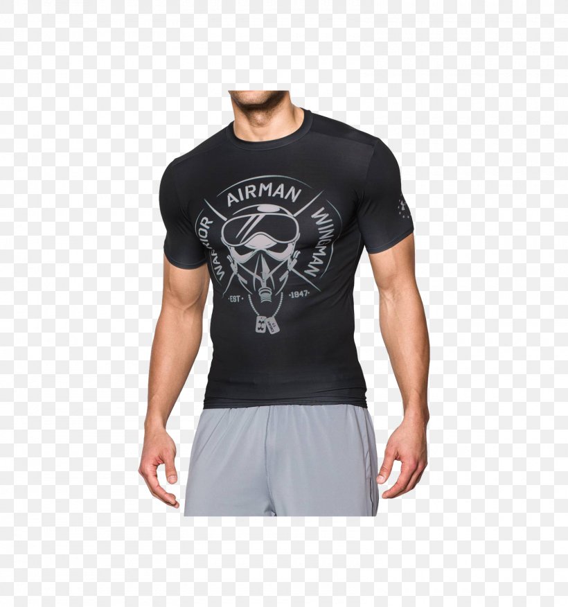 T-shirt Sleeve Clothing Top Under Armour, PNG, 1600x1710px, Tshirt, Bielizna Termoaktywna, Black, Bodysuit, Brand Download Free
