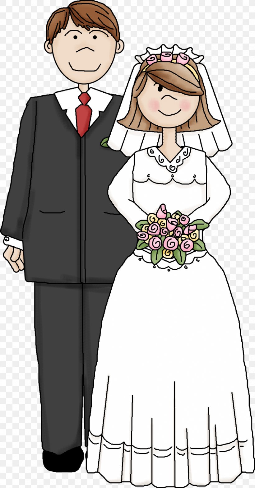 Wedding Invitation Bride Clip Art, PNG, 836x1600px, Watercolor, Cartoon, Flower, Frame, Heart Download Free