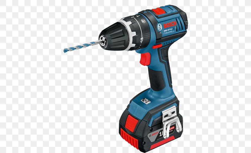 Bosch GSB 18 V-LI Professional, PNG, 500x500px, Augers, Bosch, Bosch Cordless, Bosch Power Tools, Cordless Download Free