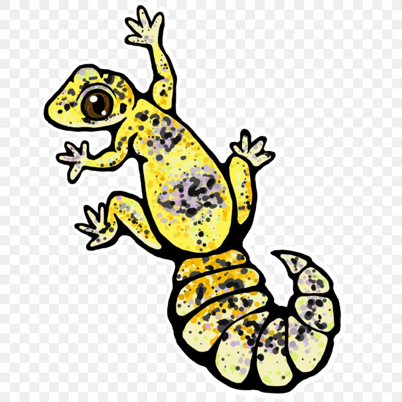 Common Leopard Gecko Lizard Reptile Clip Art, PNG, 1024x1024px, Common Leopard Gecko, Amphibian, Animal, Animal Figure, Art Download Free