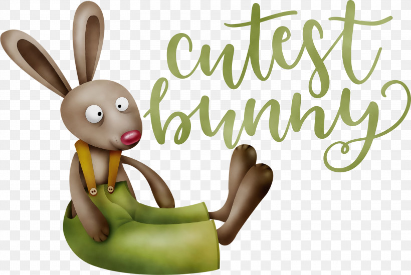 Easter Bunny, PNG, 3000x2011px, Cutest Bunny, Cat, Cottontail Rabbit, Easter Bunny, Easter Day Download Free