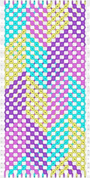 Friendship Bracelet Embroidery Thread Pattern, PNG, 506x528px ...