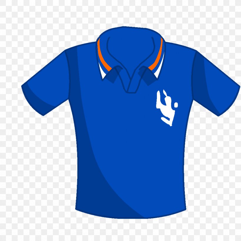 T-shirt Shoulder Logo Sleeve, PNG, 1000x1000px, Tshirt, Active Shirt, Blue, Character, Cobalt Blue Download Free