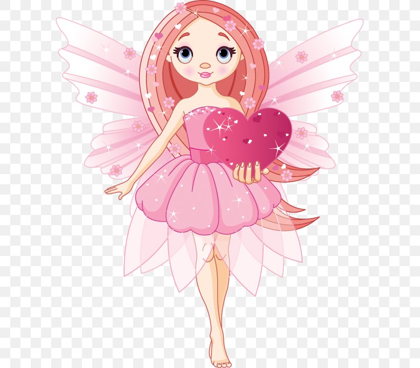 Fairy Heart Clip Art, PNG, 601x719px, Watercolor, Cartoon, Flower, Frame, Heart Download Free