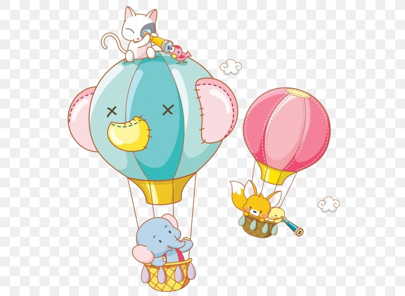 Hot Air Balloon Child Clip Art, PNG, 600x600px, Hot Air Balloon, Animal, Baby Toys, Balloon, Cartoon Download Free