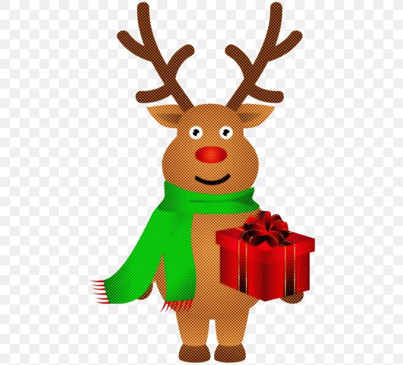 Reindeer, PNG, 480x743px, Reindeer, Antler, Christmas, Deer, Fawn Download Free