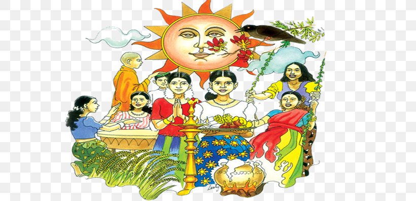Sri Lanka Sinhalese New Year Puthandu Sinhalese People, PNG, 704x396px, Sri Lanka, Art, Child Art, Fictional Character, Food Download Free