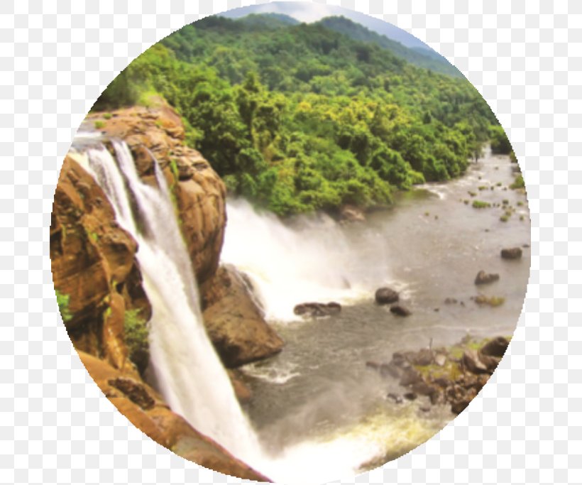 Athirappilly Falls Chalakudy River Thrissur, PNG, 683x683px, Chalakudy, Athirappilly, Body Of Water, Chute, Hotel Download Free