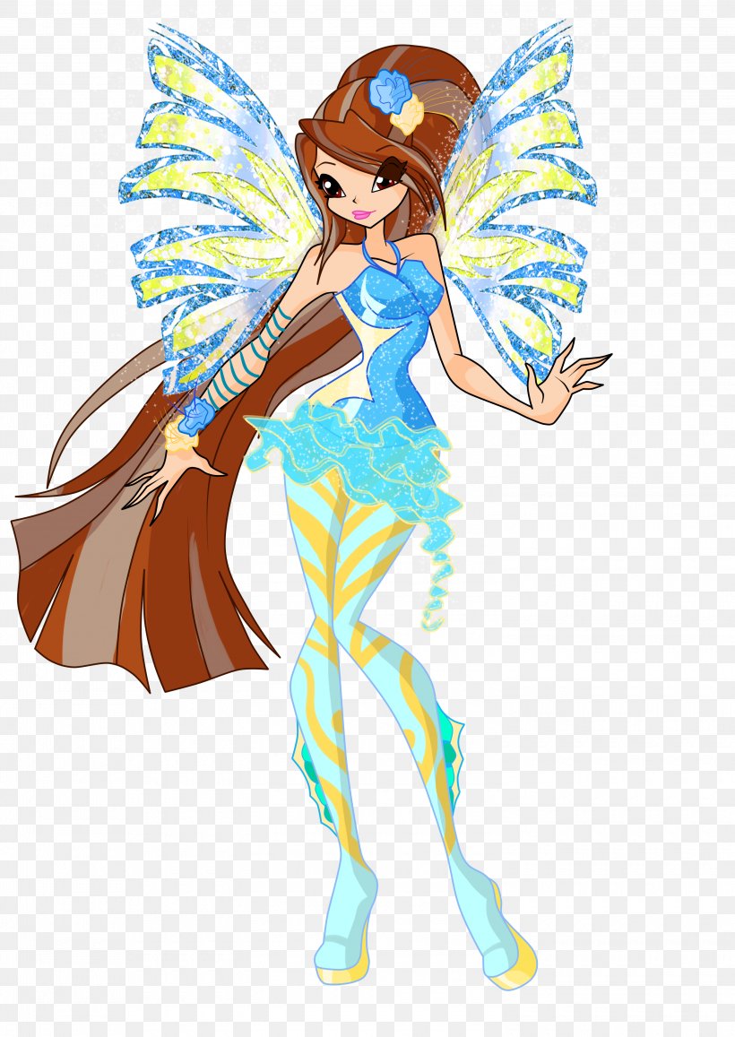 Fairy Bloom Sirenix Tritannus, PNG, 3000x4233px, Fairy, Animal Figure, Animation, Art, Bloom Download Free