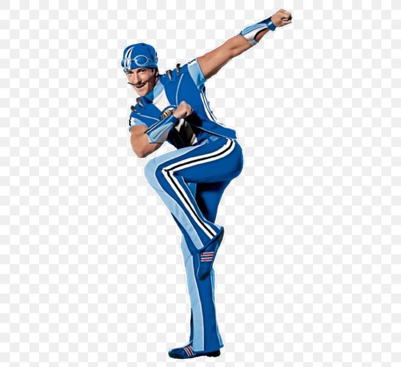 Sportacus Stephanie Robbie Rotten Character, PNG, 500x750px, Sportacus, Animation, Baseball Bat, Baseball Equipment, Blue Download Free