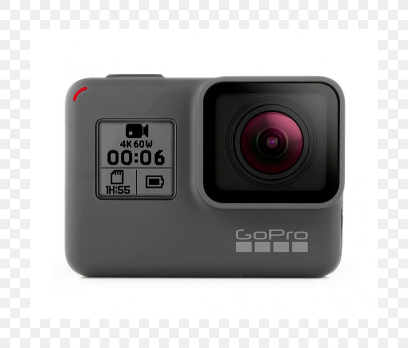 GoPro HERO6 Black Action Camera 4K Resolution, PNG, 700x700px, 4k Resolution, Gopro, Action Camera, Camcorder, Camera Download Free