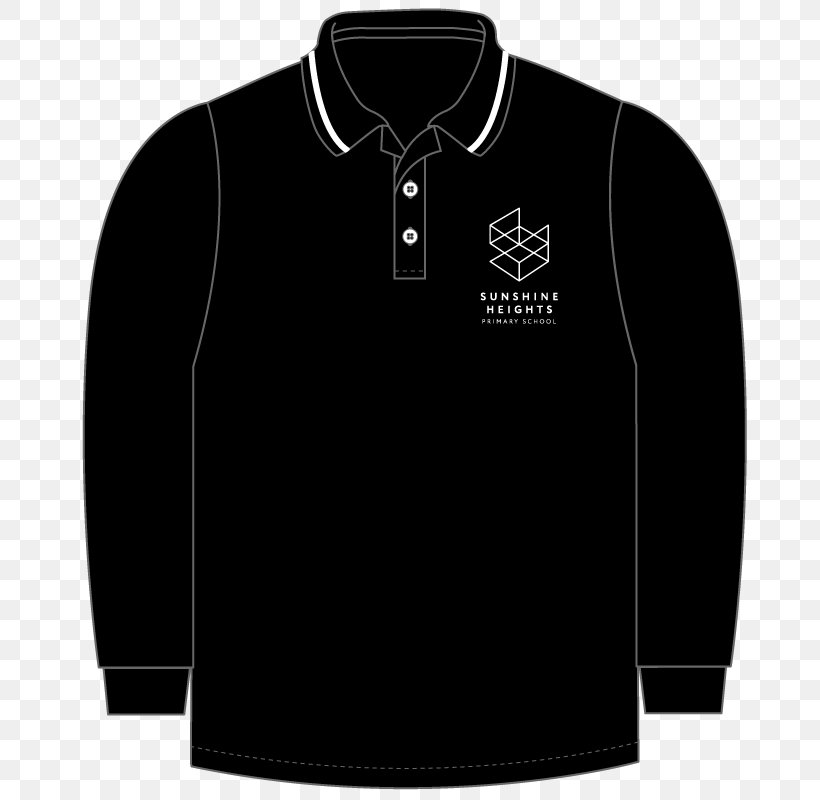 Long-sleeved T-shirt Long-sleeved T-shirt Polo Shirt, PNG, 800x800px, Sleeve, Active Shirt, Black, Brand, Logo Download Free