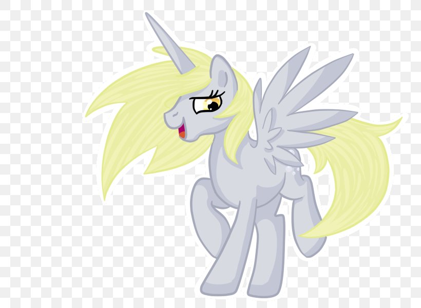 My Little Pony Derpy Hooves Horse Fluttershy, PNG, 800x600px, Watercolor, Cartoon, Flower, Frame, Heart Download Free
