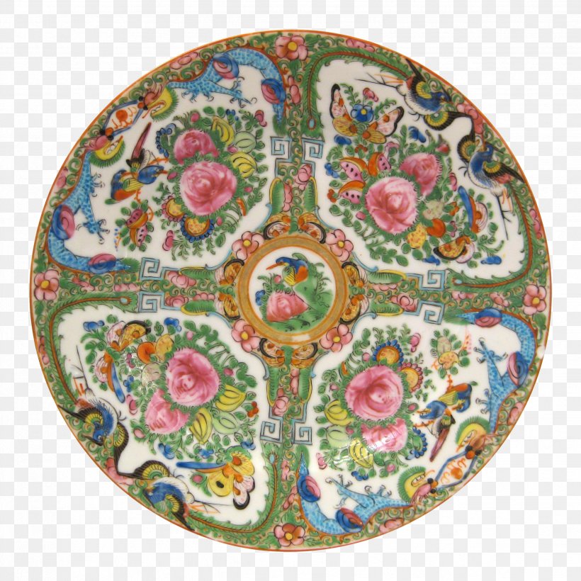 Plate Canton Porcelain Faience Chinese Export Porcelain, PNG, 2472x2474px, Plate, Antique, Canton Porcelain, Chinese Export Porcelain, Craft Download Free