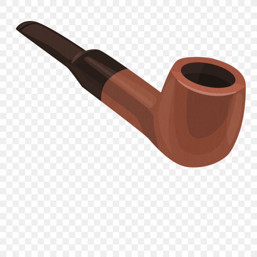 smoking pipe drawing
