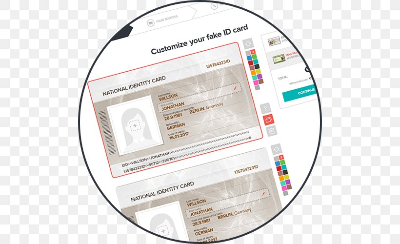 Ausweis Identity Document Forgery Fototessera Identity Document Forgery, PNG, 500x500px, Ausweis, Application For Employment, Badge, Brand, Con Artist Download Free