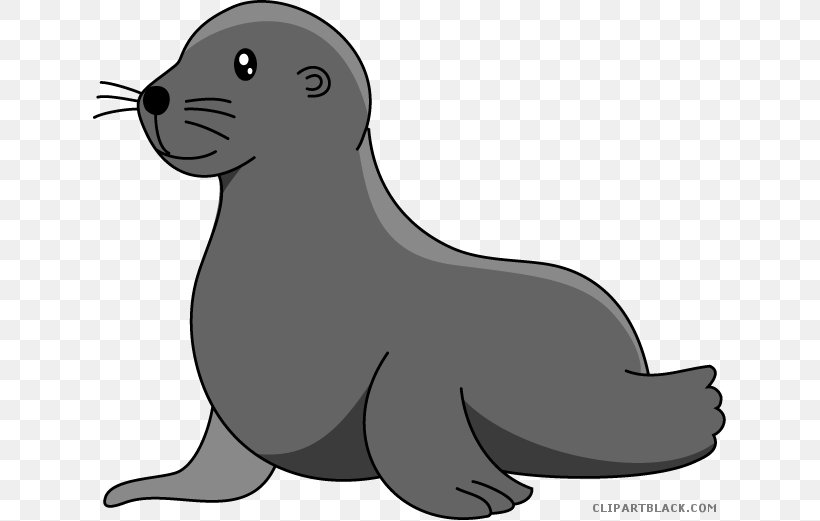 Baby Sea Lion Clip Art Sea Lion Swims, PNG, 633x521px, Sea Lion, Baby Sea Lion, Black And White, Carnivoran, Cartoon Download Free