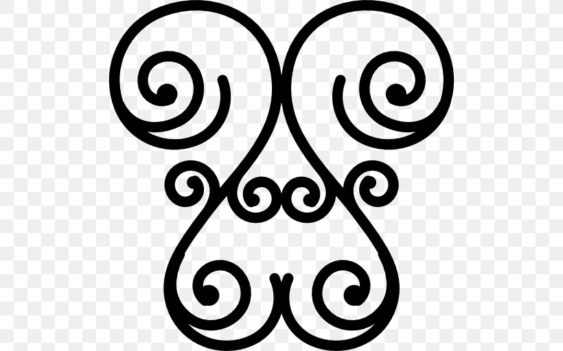 Symmetry Ornament, PNG, 512x512px, Symmetry, Area, Artwork, Black And White, Body Jewelry Download Free