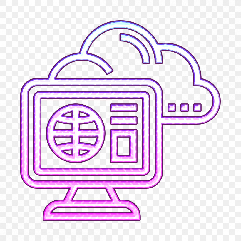 Website Icon Cloud Icon Data Management Icon, PNG, 1204x1204px, Website Icon, Area, Cloud Icon, Data Management Icon, Line Download Free