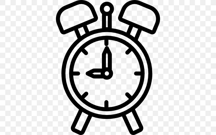 Alarm Clocks Egg Timer, PNG, 512x512px, Alarm Clocks, Black And White, Clock, Egg Timer, Fotolia Download Free
