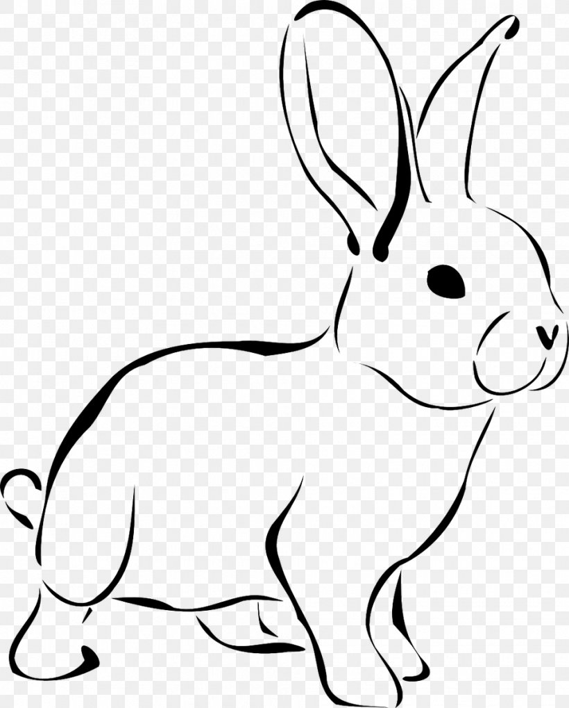 Easter Bunny Rabbit Clip Art, PNG, 965x1200px, Easter Bunny, Animal Figure, Black And White, Domestic Rabbit, Fauna Download Free