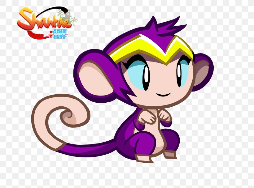 Shantae: Half-Genie Hero Shantae: Risky's Revenge PlayStation 4 Wii U Video Game, PNG, 746x608px, Watercolor, Cartoon, Flower, Frame, Heart Download Free