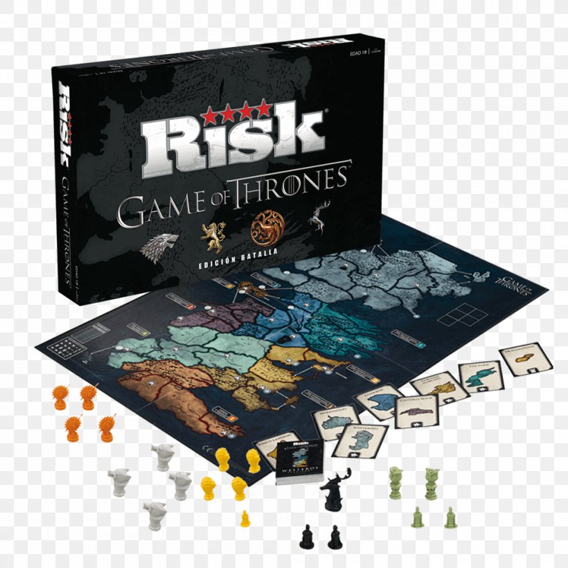 Winning Moves Risk: Game Of Thrones Monopoly Board Game, PNG, 1000x1000px, Risk, Board Game, Game, Game Of Thrones, Games Download Free