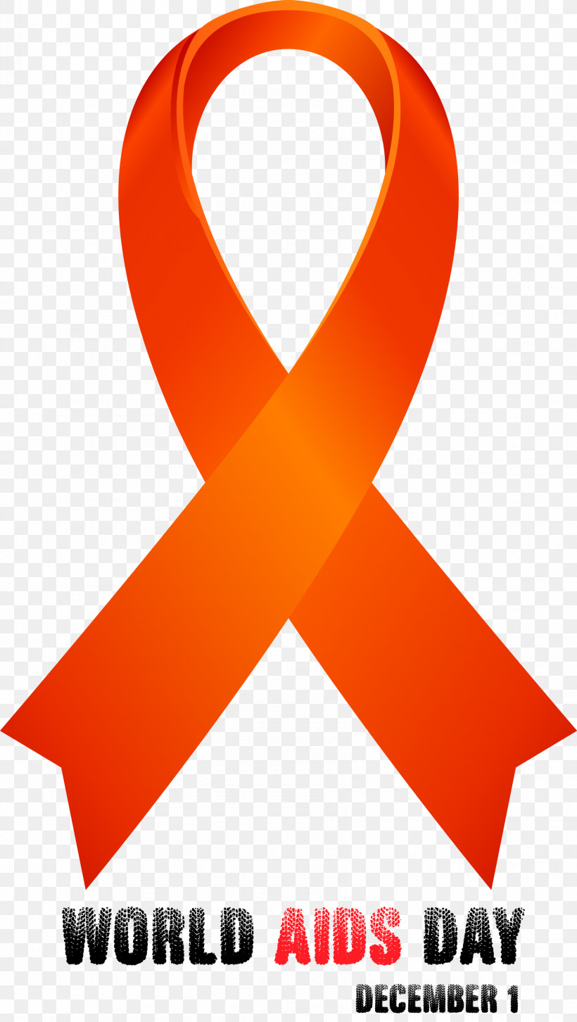 World Aids Day, PNG, 1694x3000px, World Aids Day, Line, Logo, Orange, Red Download Free