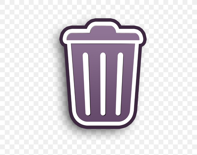 Bin Icon Trash Bin Icon, PNG, 518x644px, Bin Icon, Logo, Purple, Side Dish, Trash Bin Icon Download Free