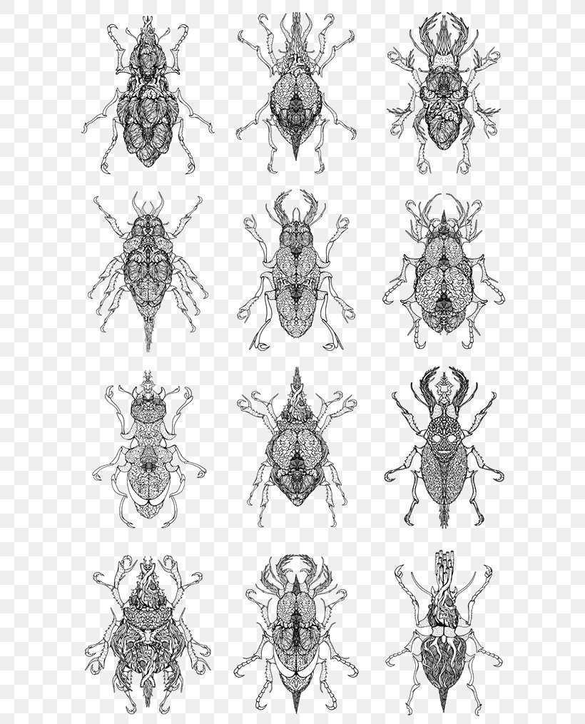 Insect Print Design Package Design Inspiration Pattern, PNG, 600x1015px, Insect, Black And White, Bulletin Board, Head, Invertebrate Download Free