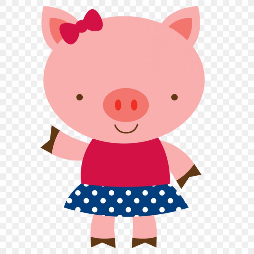 Little Red Riding Hood The Three Little Pigs Clip Art Image, PNG, 900x900px, Little Red Riding Hood, Big Bad Wolf, Cartoon, Domestic Pig, Drawing Download Free