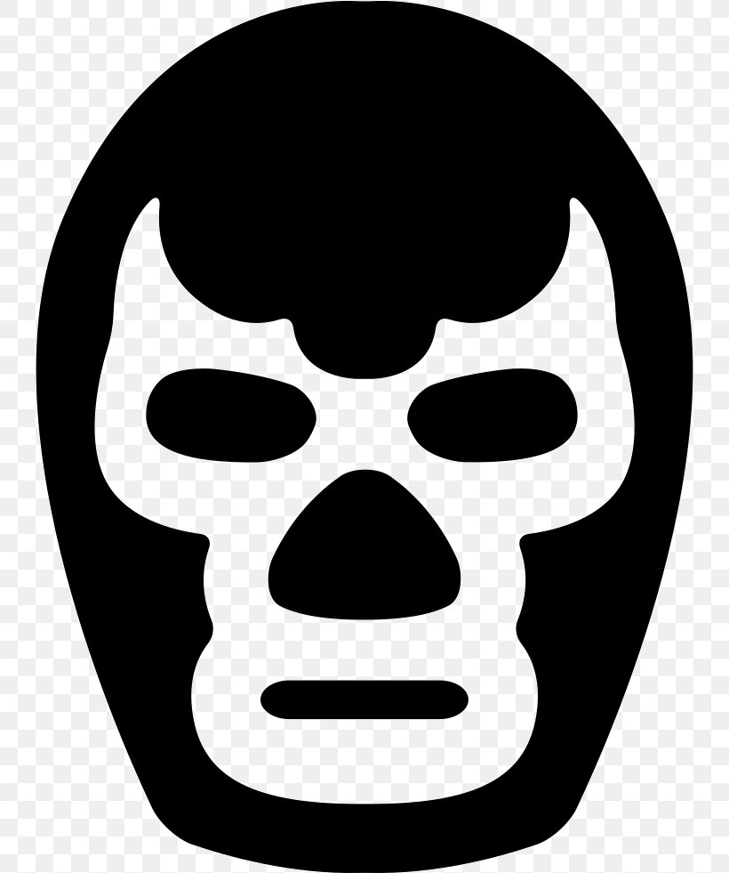 Lucha Libre Wrestling Mask Professional Wrestler Professional Wrestling, PNG, 740x981px, Lucha Libre, Black, Black And White, Blue Demon, Face Download Free