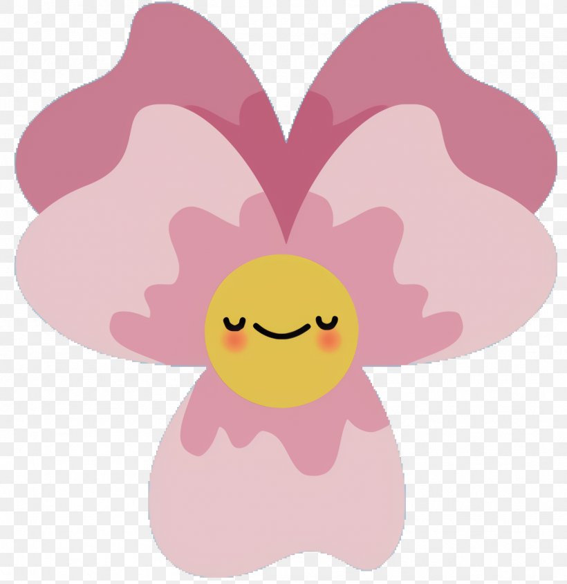 Pink Flower Cartoon, PNG, 1408x1452px, Nose, Cartoon, Cloud, Flower, Heart Download Free