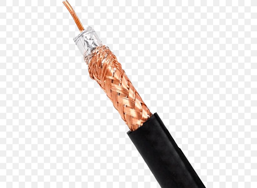 RG-59 Coaxial Cable Electrical Cable RG-6 BNC Connector, PNG, 500x600px, Coaxial Cable, Analog Signal, Bnc Connector, Cable, Characteristic Impedance Download Free