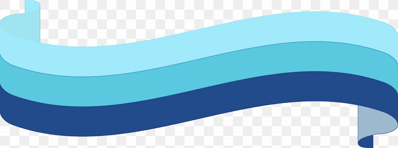 Blue Aqua Turquoise Line Teal, PNG, 4027x1500px, Ribbon, Aqua, Azure, Blue, Line Download Free