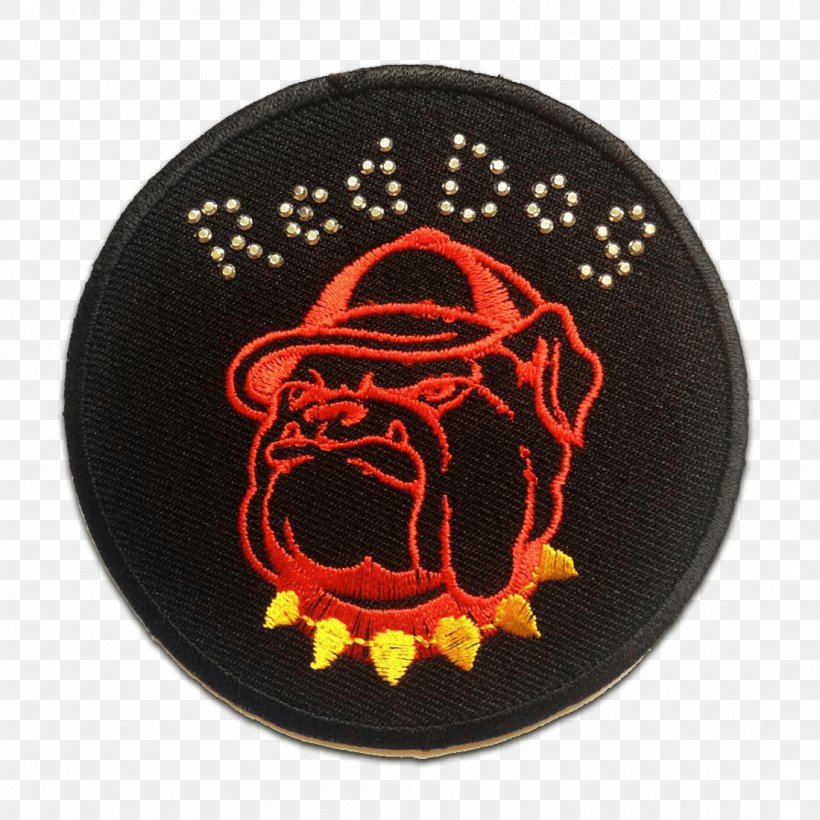 Bulldog Embroidered Patch Anger, PNG, 1100x1100px, Bulldog, Anger, Badge, Cap, Embroidered Patch Download Free