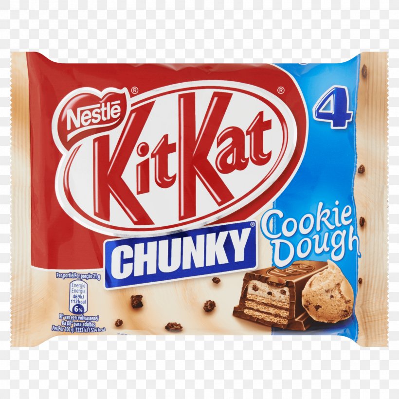 Chocolate Bar Kit Kat Chunky White, 5er Packung KitKat Chunky Cookie Dough Van Albert Heijn Product, PNG, 1920x1920px, Chocolate Bar, Confectionery, Flavor, Food, Kit Kat Download Free