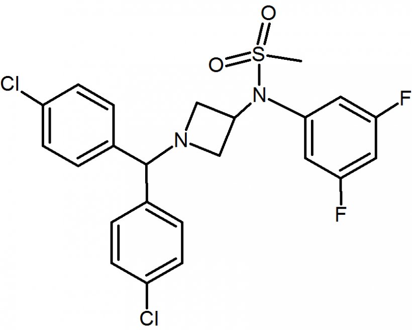 Cannabinoid Receptor Antagonist Azetidine Histamine, PNG, 840x673px, Cannabinoid Receptor Antagonist, Area, Auto Part, Azetidine, Black And White Download Free