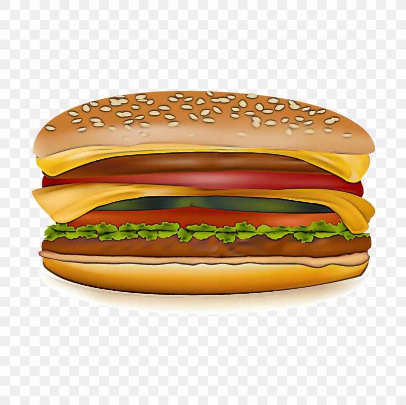 Hamburger, PNG, 1600x1600px, Hamburger, Big Mac, Breakfast Sandwich, Cheeseburger, Fast Food Download Free