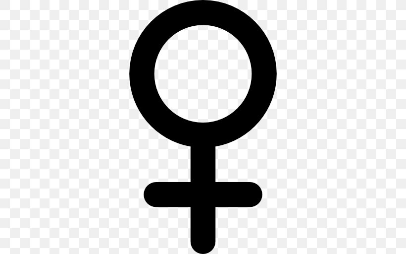 Gender Symbol Female Sign Woman, PNG, 512x512px, Gender Symbol, Astrological Symbols, Cross, Female, Gender Download Free