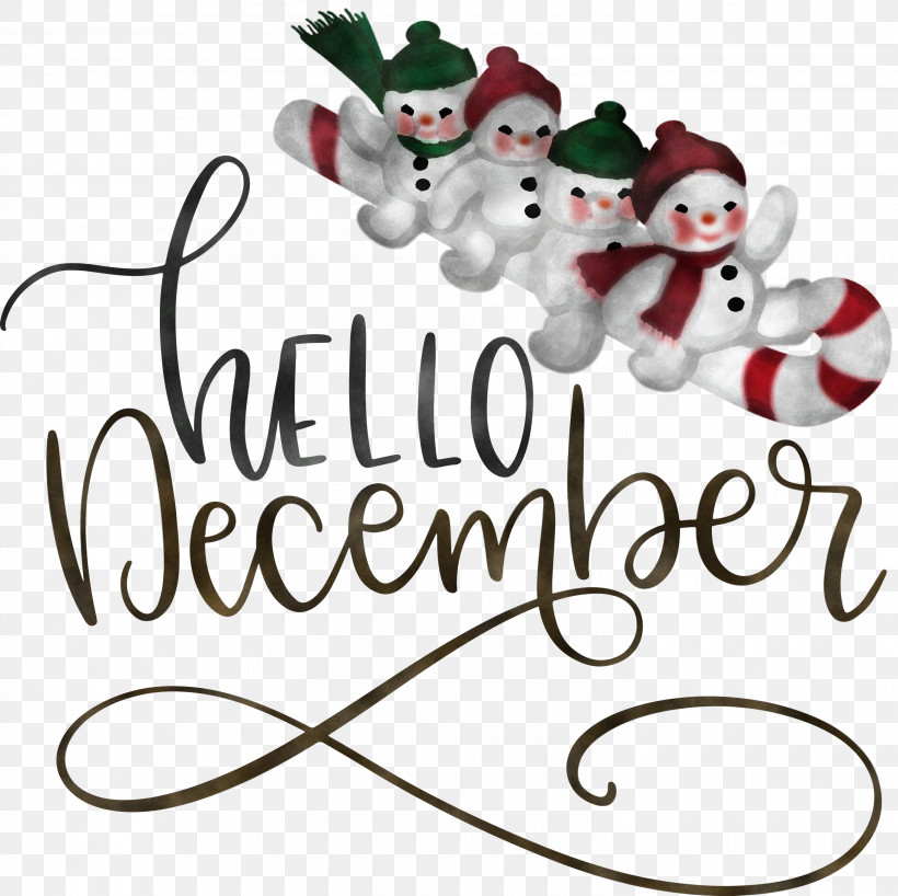 Hello December Winter December, PNG, 3000x2994px, Hello December, Christmas Day, December, Flower, Idea Download Free
