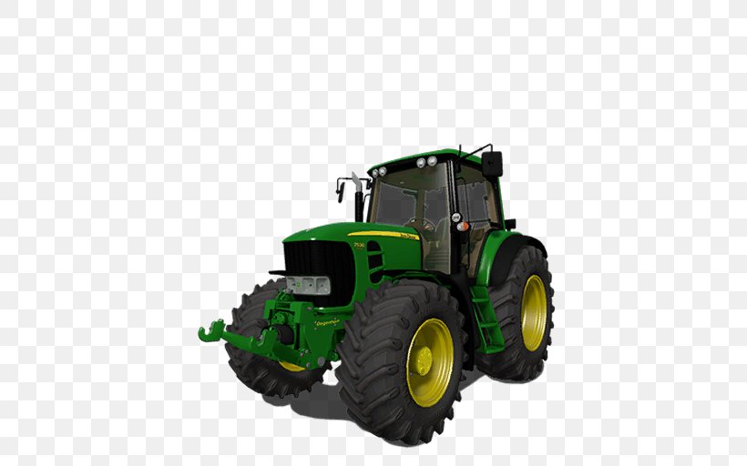 Tractor Farming Simulator 17 John Deere Agricultural Machinery Car, PNG, 512x512px, Tractor, Agricultural Machinery, Agriculture, Automotive Tire, Car Download Free