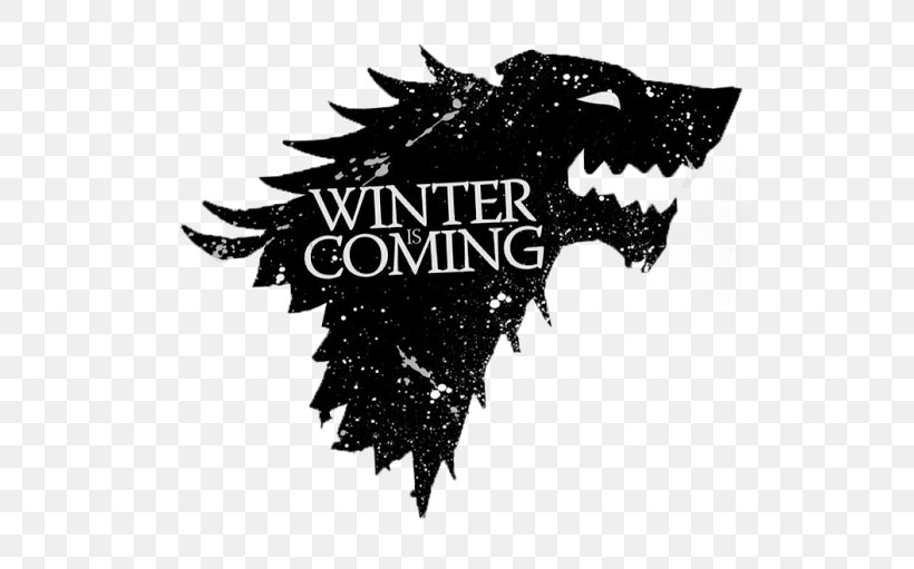 Daenerys Targaryen Winter Is Coming Sansa Stark House Stark, PNG, 512x511px, Daenerys Targaryen, Black And White, Brand, Eddard Stark, Fictional Character Download Free